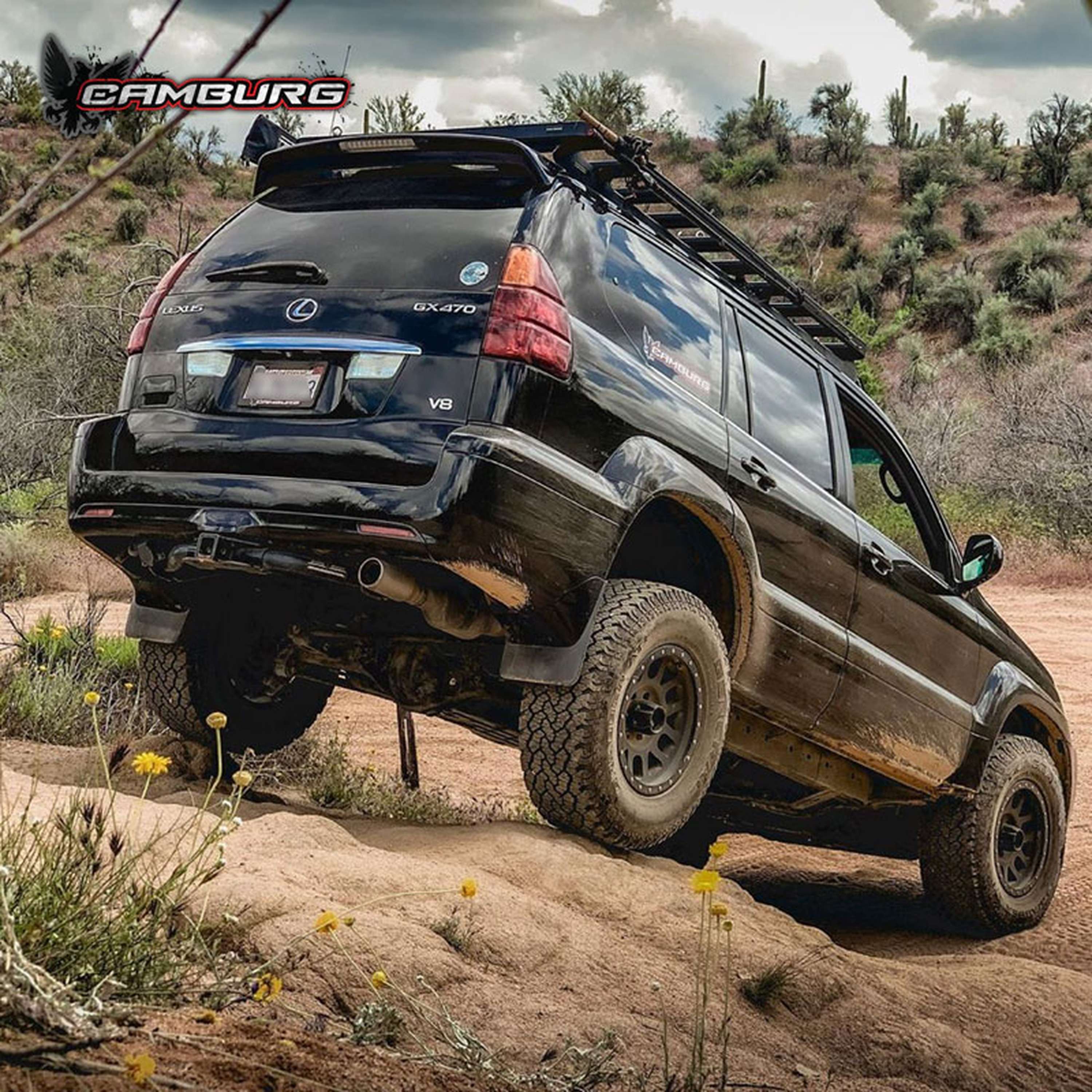 Camburg Engineering 2003-2009 Lexus GX470 FOX 2.5 Factory DSC